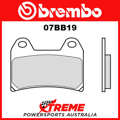 Brembo Laverda 750 Formula 1997-1999 Racing Carbon Ceramic Front Brake Pads 07BB19-RC