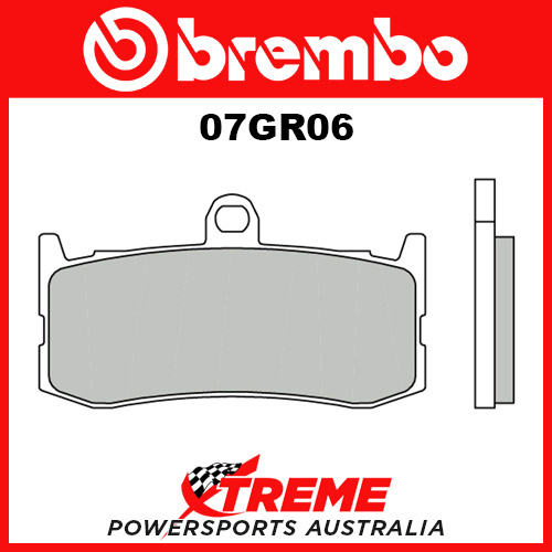 Triumph Street Triple RX675 2015 Brembo Sintered Front Brake Pads 07GR06-SA