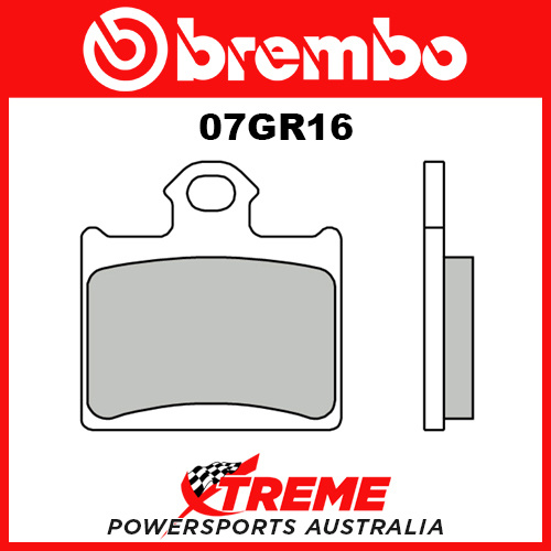 Brembo Husqvarna CR65 2011-2012 Sintered Off Road Rear Brake Pad 07GR16-SD