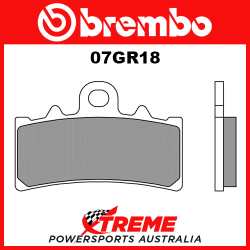 KTM Duke 125 11-15 Brembo Sintered Racing Front Brake Pads 07GR18-SC