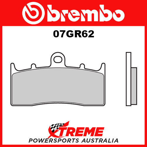 BMW K 1200 LT 11/00-09 Brembo Road Carbon Ceramic Front Brake Pad 07GR62-07