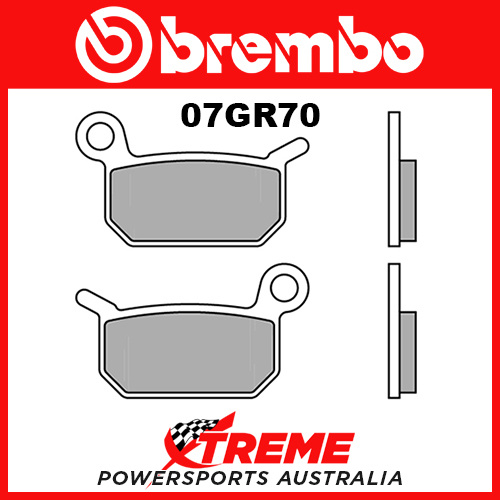 Brembo Husqvarna SM50 2010-2011 Sintered Off Road Rear Brake Pad 07GR70-SX