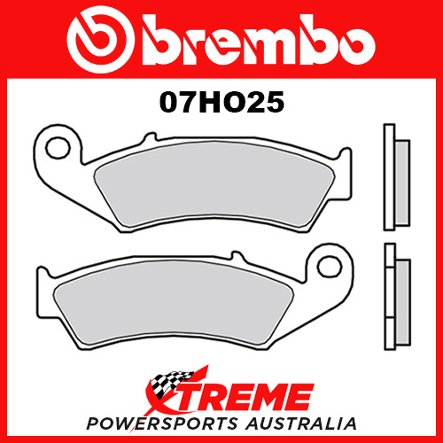 Honda NX250 1988-1990 Brembo Semi-Metallic Carbon Front Brake Pads 07HO25-TT