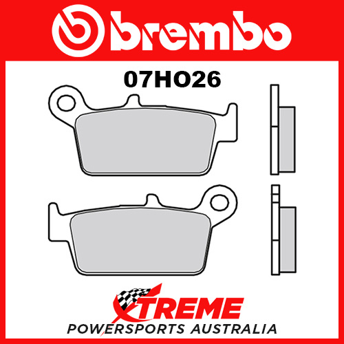 Brembo Gas-Gas MC125 MX Ohlins 2003-2005 Sintered Off Road Rear Brake Pads 07HO26-SD