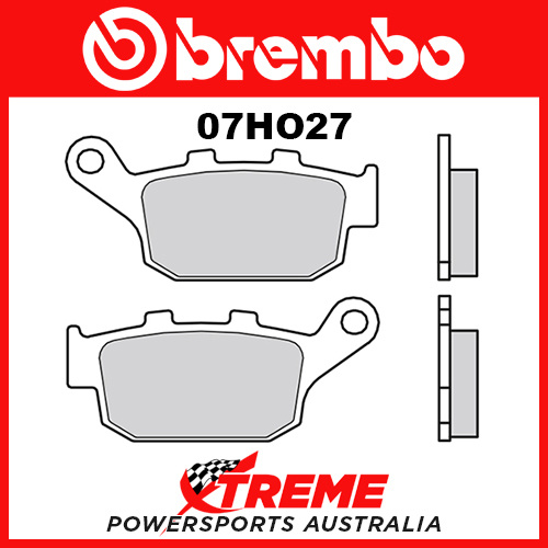 Brembo Buell S3T Thunderbolt 1998-2000 Road Carbon Ceramic Rear Brake Pad 07HO27-11