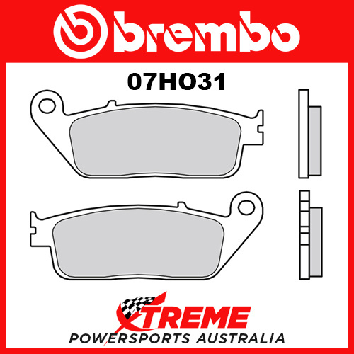 Brembo Indian Chief Dark Horse 1811 2017 Sintered Rear Brake Pad 07HO31-SP