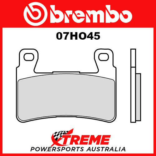 HD FXST Softail Deluxe/Standard 2015 Brembo Road Carbon Ceramic Front Brake Pad 07HO45-07