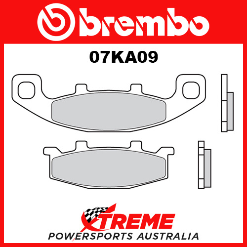 Brembo Kawasaki ZR250 Balius 1997-1999 Road Carbon Ceramic Front Brake Pad 07KA09-33