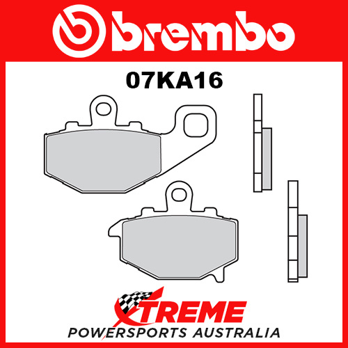 CF Moto 650 NK 12-15 Brembo Road Carbon Ceramic Rear Brake Pads 07KA16-17