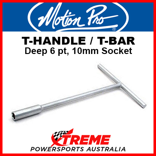 Motion Pro Metric T-Handle T-Bar Socket 10mm, 6pt Socket 08-080094