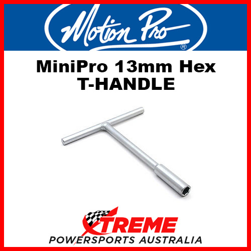 Motion Pro Mini-Pro 13mm Hex T-Handle, Compact 6-3/4" Length Vanadium 08-080317