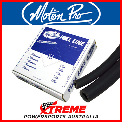 Motion Pro 08-120040 MP Premium Fuel Line, Black 3/16" ID X 25'