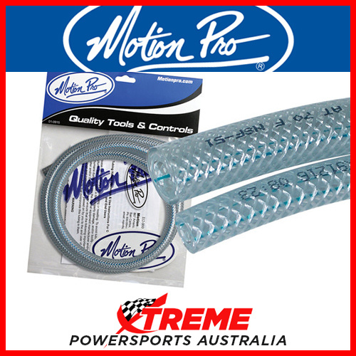 Motion Pro 08-120059 MP Braided Vinyl Fuel Line 1/4" ID X 3'