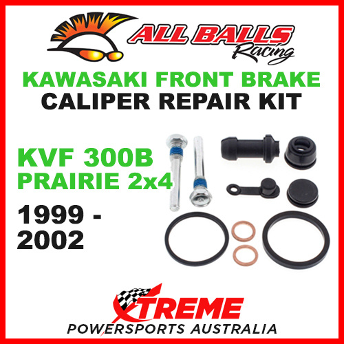 18-3022 Kawasaki ATV KVF 300B Prairie 2X4 1999-2002 Front Brake Caliper Rebuild Kit