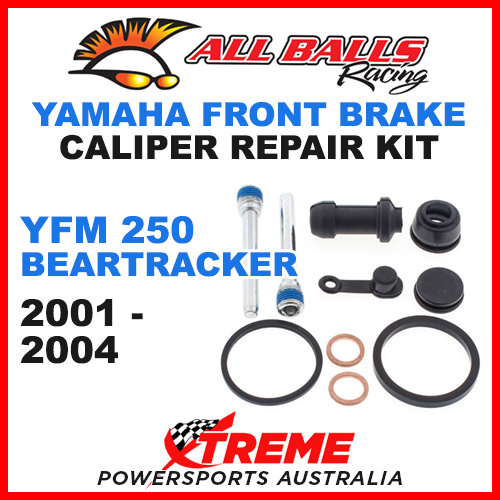 18-3023 YAMAHA ATV YFM 250 BEARTRACKER 2001-2004 FRONT BRAKE CALIPER REBUILD KIT