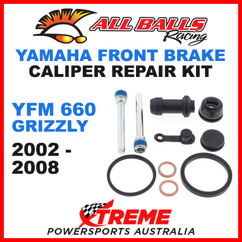 18-3023 YAMAHA ATV YFM 660 GRIZZLY 2002-2008 FRONT BRAKE CALIPER REBUILD KIT