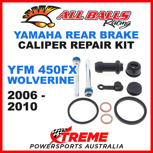 18-3023 YAMAHA ATV YFM 450FX WOLVERINE 2006-2010 REAR BRAKE CALIPER REBUILD KIT