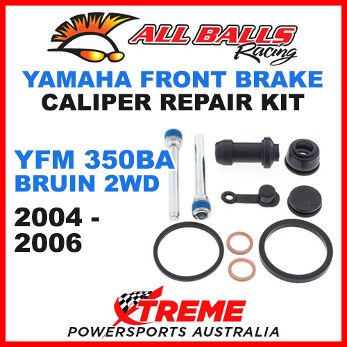 18-3023 YAMAHA ATV YFM 350BA BRUIN 2WD 2004-2006 FRONT BRAKE CALIPER REBUILD KIT