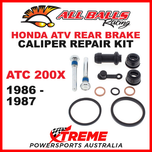 18-3038 HONDA ATV ATC200X 1986-1987 REAR BRAKE CALIPER REBUILD KIT