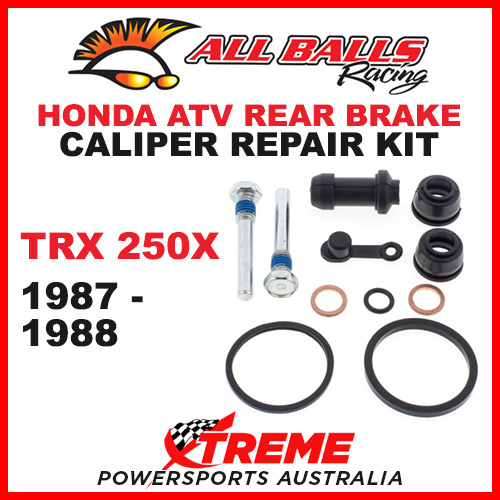 18-3038 HONDA ATV TRX250X 1987-1988 REAR BRAKE CALIPER REBUILD KIT