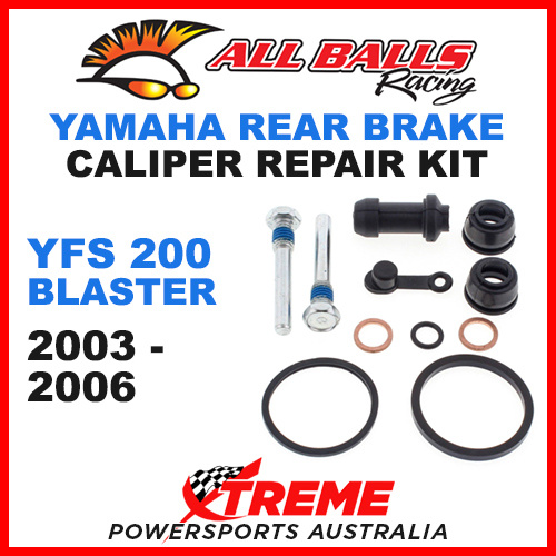 18-3038 YAMAHA ATV YFS 200 BLASTER 2003-2006 REAR BRAKE CALIPER REBUILD KIT