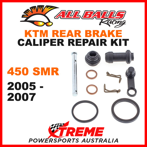 18-3048 KTM 450SMR 450 SMR 2005-2007 Rear Brake Caliper Rebuild Kit