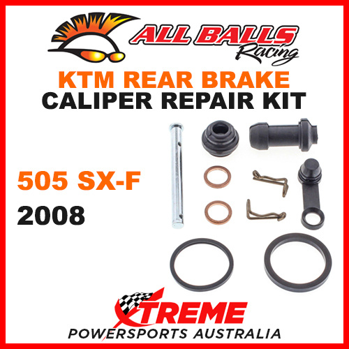 18-3048 KTM 505SX-F 505 SX-F 2008 Rear Brake Caliper Rebuild Kit