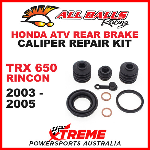 18-3051 HONDA ATV TRX650 RINCON 2003-2005 REAR BRAKE CALIPER REBUILD KIT