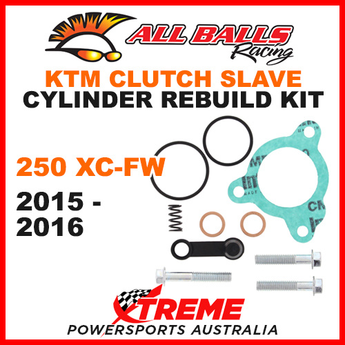 ALL BALLS 18-6001 KTM CLUTCH SLAVE CYLINDER REBUILD KIT 250 XC-FW XCFW 2015-2016