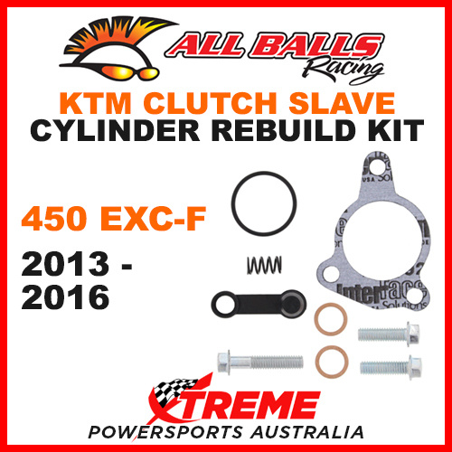 ALL BALLS 18-6003 KTM CLUTCH SLAVE CYLINDER REBUILD KIT 450 EXC-F EXCF 2013-2016