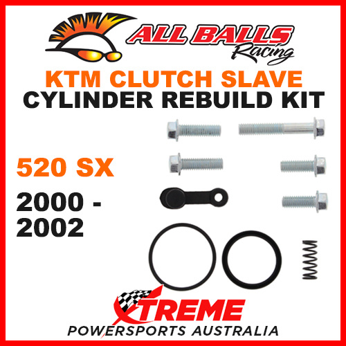 ALL BALLS 18-6008 KTM CLUTCH SLAVE CYLINDER REBUILD KIT 520SX 520 SX 2000-2002