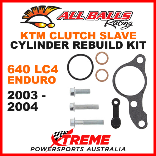 ALL BALLS 18-6011 KTM CLUTCH SLAVE CYLINDER REBUILD KIT 640 LC4 ENDURO 2003-2004