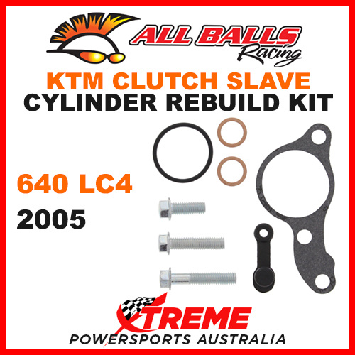 ALL BALLS 18-6011 KTM CLUTCH SLAVE CYLINDER REBUILD KIT 640LC4 640 LC4 2005