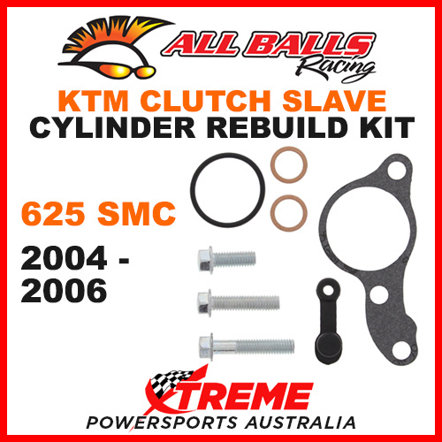 ALL BALLS 18-6011 KTM CLUTCH SLAVE CYLINDER REBUILD KIT 625SMC 625 SMC 2004-2006