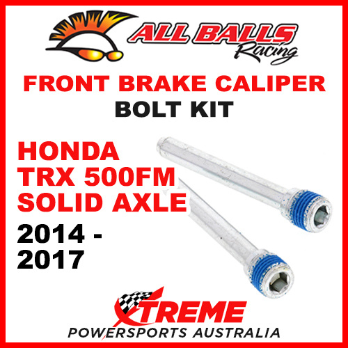 All Balls 18-7002 Honda TRX500FM TRX 500FM Solid Axle 2014-2017 Front Brake Caliper Bolt Kit