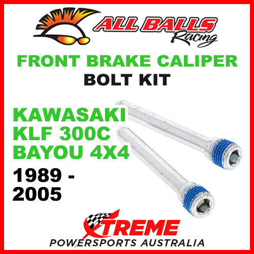 All Balls 18-7002 Kawasaki KLF300C Bayou 4x4 89-05 Front Brake Caliper Bolt Kit