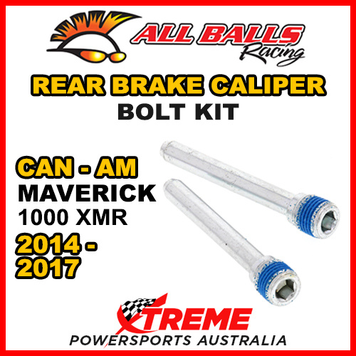 All Balls 18-7002 Can-Am Maverick 1000 XMR 2014-2017 Rear Brake Caliper Bolt Kit