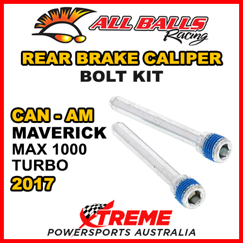 All Balls 18-7002 Can-Am Maverick MAX 1000 TURBO 2017 Rear Brake Caliper Bolt Kit