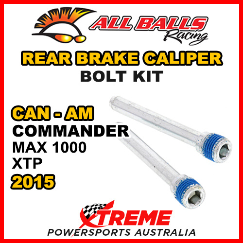 All Balls 18-7002 Can-Am Commander MAX 1000 XTP 2015 Rear Brake Caliper Bolt Kit