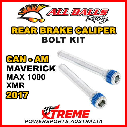 All Balls 18-7002 Can-Am Maverick MAX 1000 XMR 2017 Rear Brake Caliper Bolt Kit