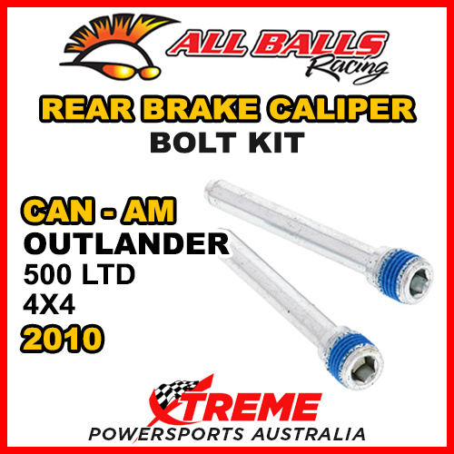 All Balls 18-7002 Can-Am Outlander 500LTD 4X4 2010 Rear Brake Caliper Bolts