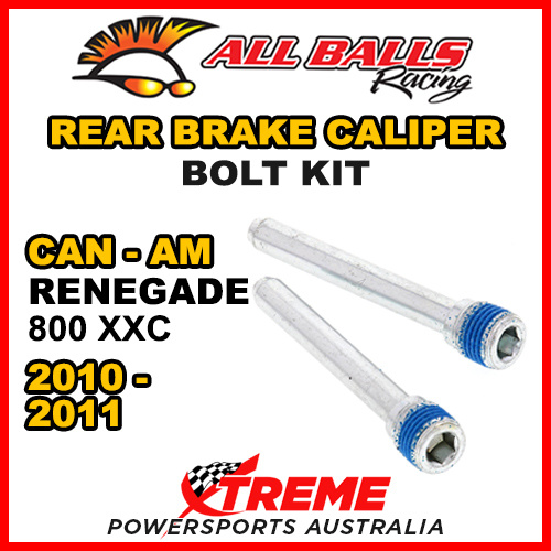 All Balls 18-7002 Can-Am Renegade 800 XXC 2010-2011 Rear Brake Caliper Bolt Kit