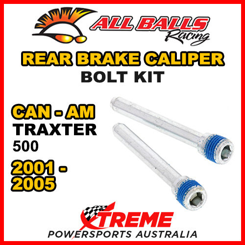 All Balls 18-7002 Can-Am Traxter 500 2001-2005 Rear Brake Caliper Bolt Kit