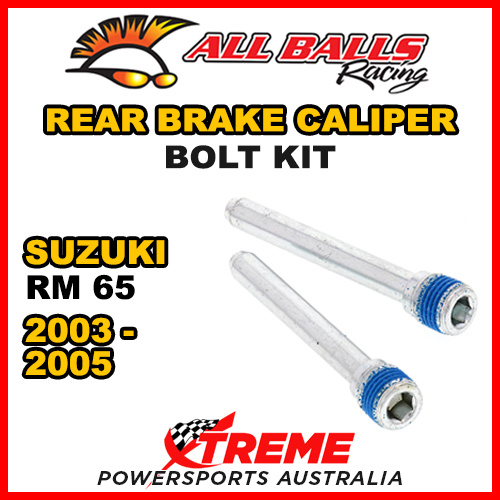 All Balls 18-7002 For Suzuki RM65 2003-2005 Rear Brake Caliper Bolt Kit