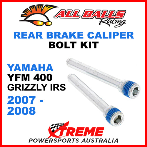 All Balls 18-7002 Yamaha YFM400 Grizzly IRS 2007-2008 Rear Brake Caliper Bolt Kit