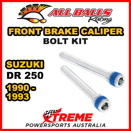 All Balls 18-7002 For Suzuki DR250 DR 250 1990-1993 Front Brake Caliper Bolt Kit