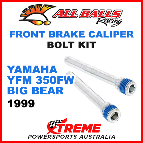 All Balls 18-7002 Yamaha YFM350FW Big Bear 1999 Front Brake Caliper Bolt Kit