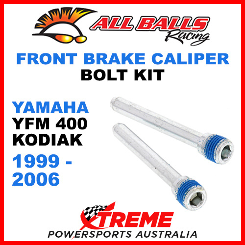 All Balls 18-7002 Yamaha YFM400 Kodiak 4WD 99-06 Front Brake Caliper Bolt Kit