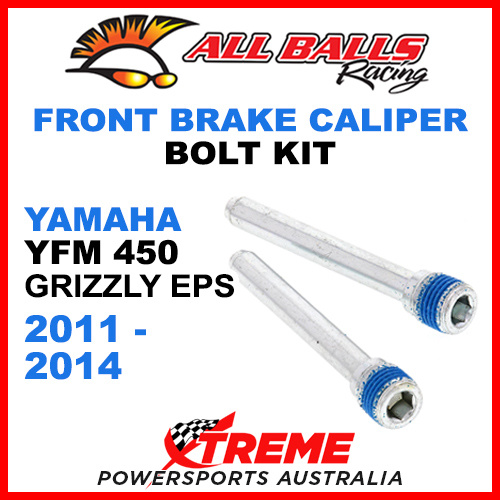 All Balls 18-7002 Yamaha YFM450 Grizzly EPS 11-14 Front Brake Caliper Bolt Kit