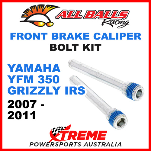 All Balls 18-7002 Yamaha YFM350 Grizzly IRS 2007-11 Front Brake Caliper Bolt Kit